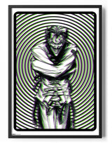 The Joker Analglyph Poster Posters fra Posters