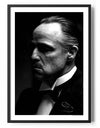 Marlon Brando - Godfather BW Photo Poster Posters fra The Godfather
