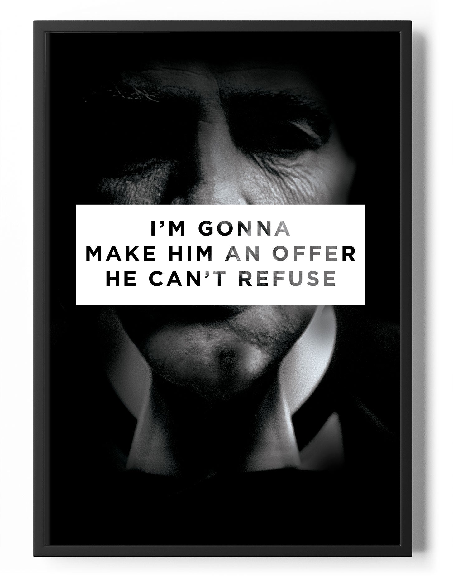 An Offer He Can't Refuse Poster Posters fra The Godfather