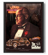 Retro Godfather Poster Posters fra The Godfather