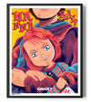 Chucky Wanna Play Cartoon Poster Posters fra Chucky