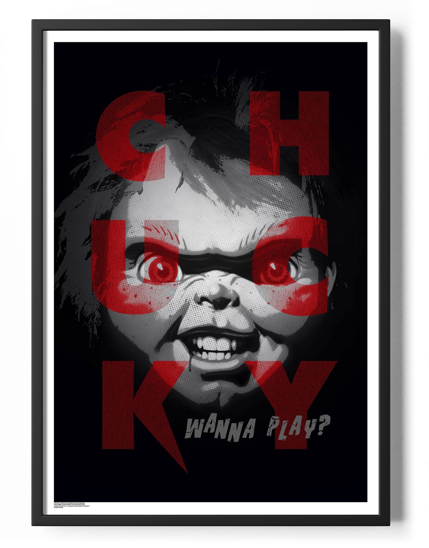 Chucky - Wanna Play Dark Poster Posters fra Chucky