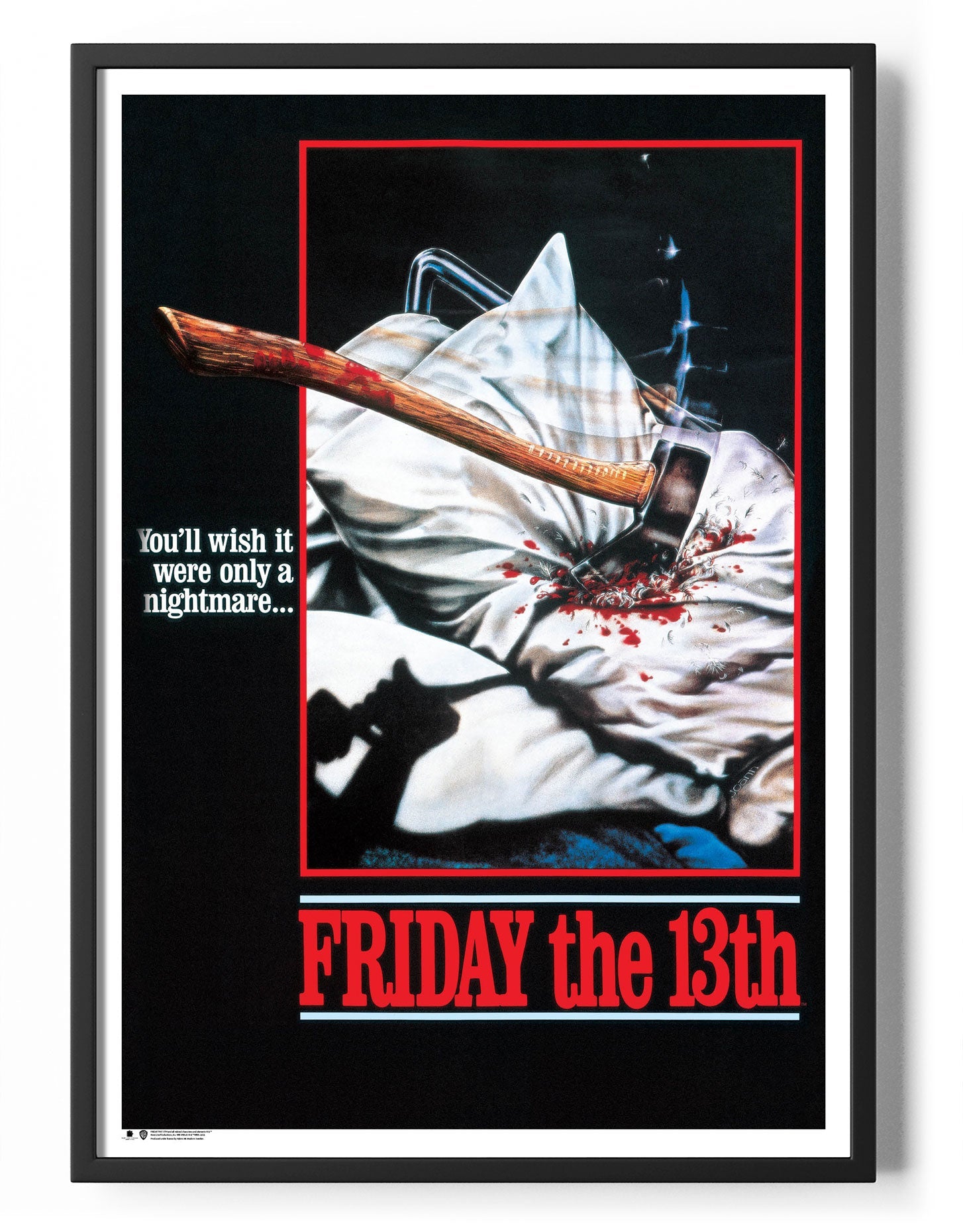 Friday The 13th Vintage Poster Posters fra Friday The 13th