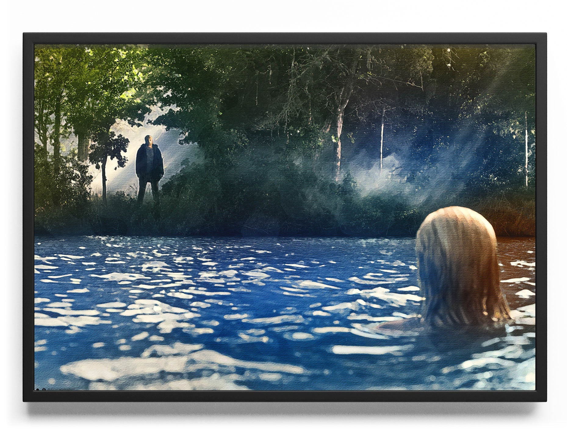 Jason By The Lake Painting Posters fra Friday The 13th