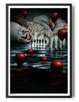 IT - Pennywise & Balloons Poster Posters fra IT