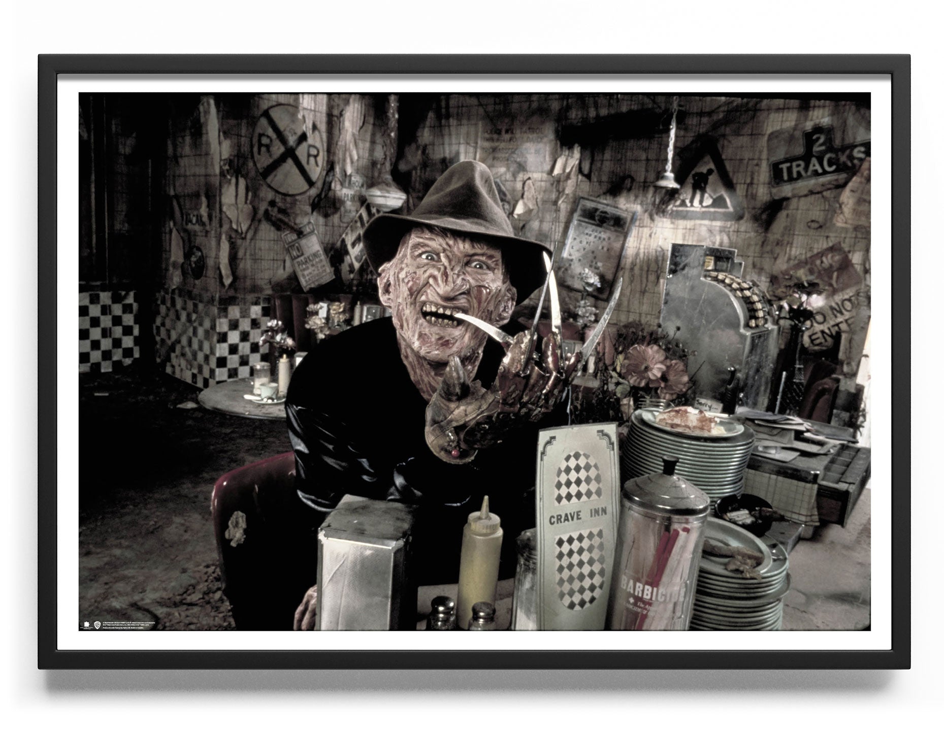 FRøddy Krueger Party Poster Posters fra A Nightmare On Elm Street