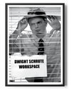 The Office - Dwight Schrute Workspace Poster Posters fra The Office