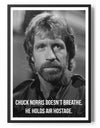 Chuck Norris Doesn't Breathe Poster Posters fra Chuck Norris