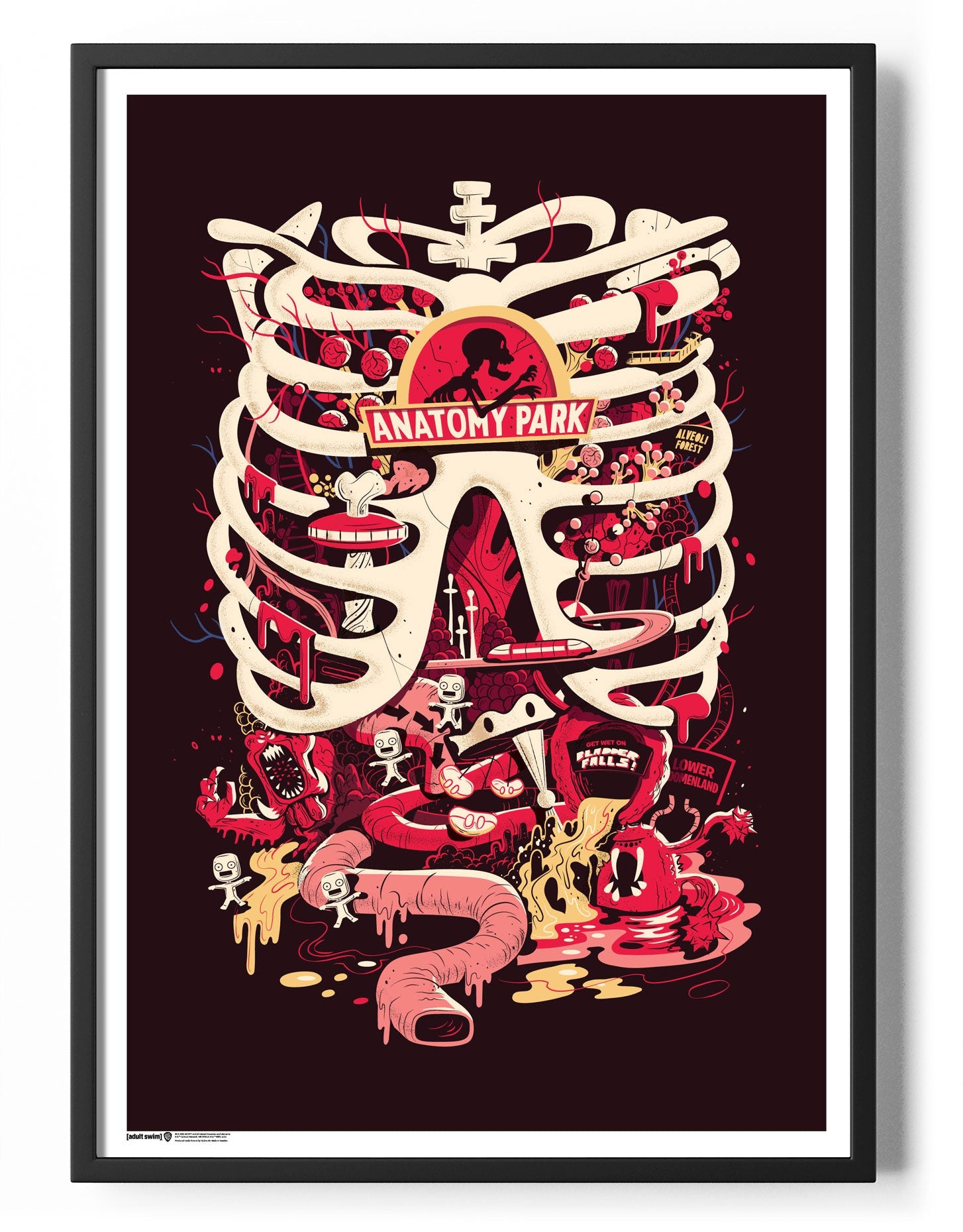 Anatomy Park Poster Posters fra Rick and Morty