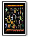 Rick and Morty Story Train Poster Posters fra Rick and Morty