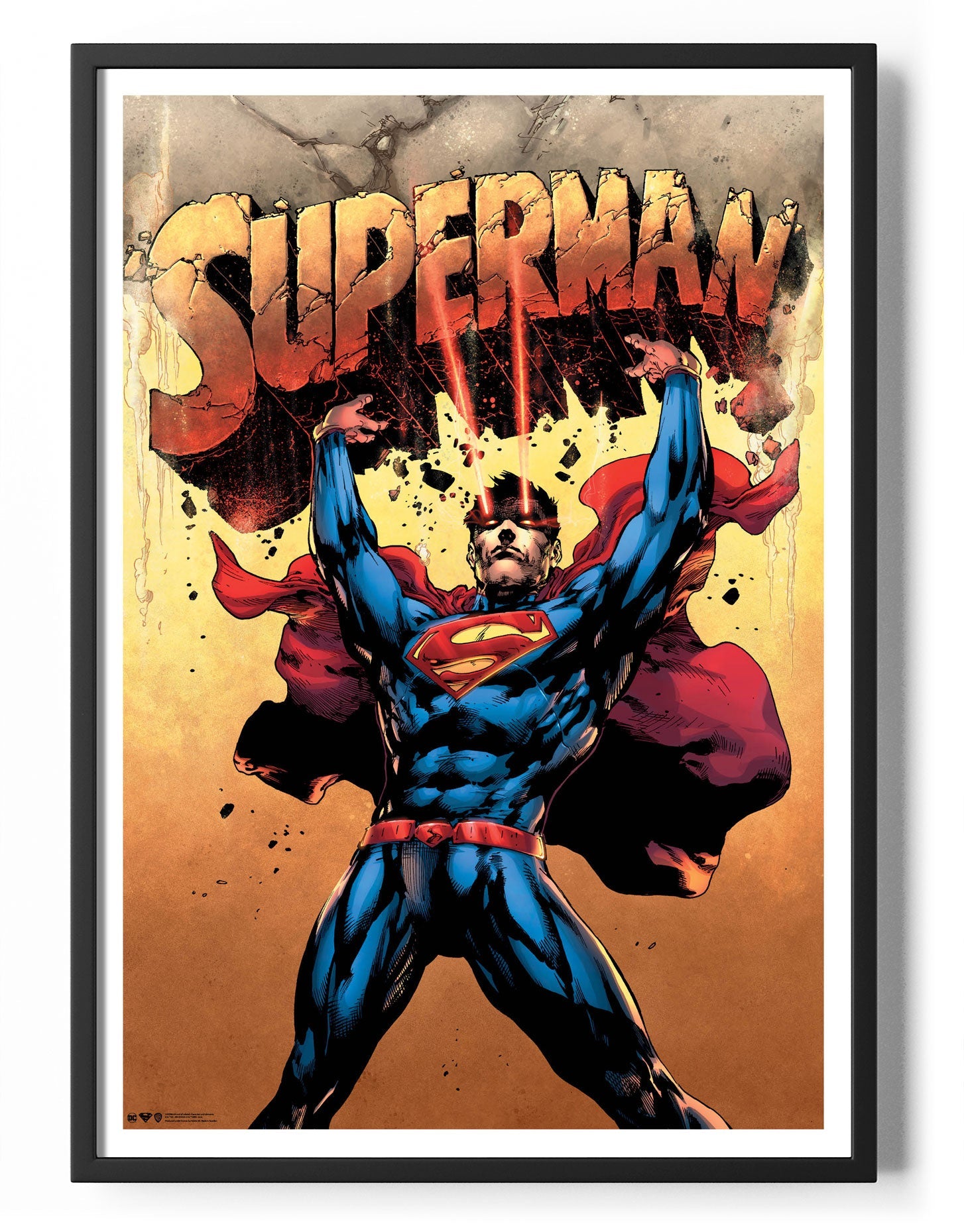 Superman Action Poster Posters fra Superman