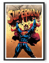 Superman Action Poster Posters fra Superman
