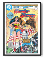 Wonder Woman Hvid House Cover Poster Posters fra Wonder Woman