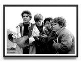 Classic Goonies BW Photo Poster Posters fra The Goonies