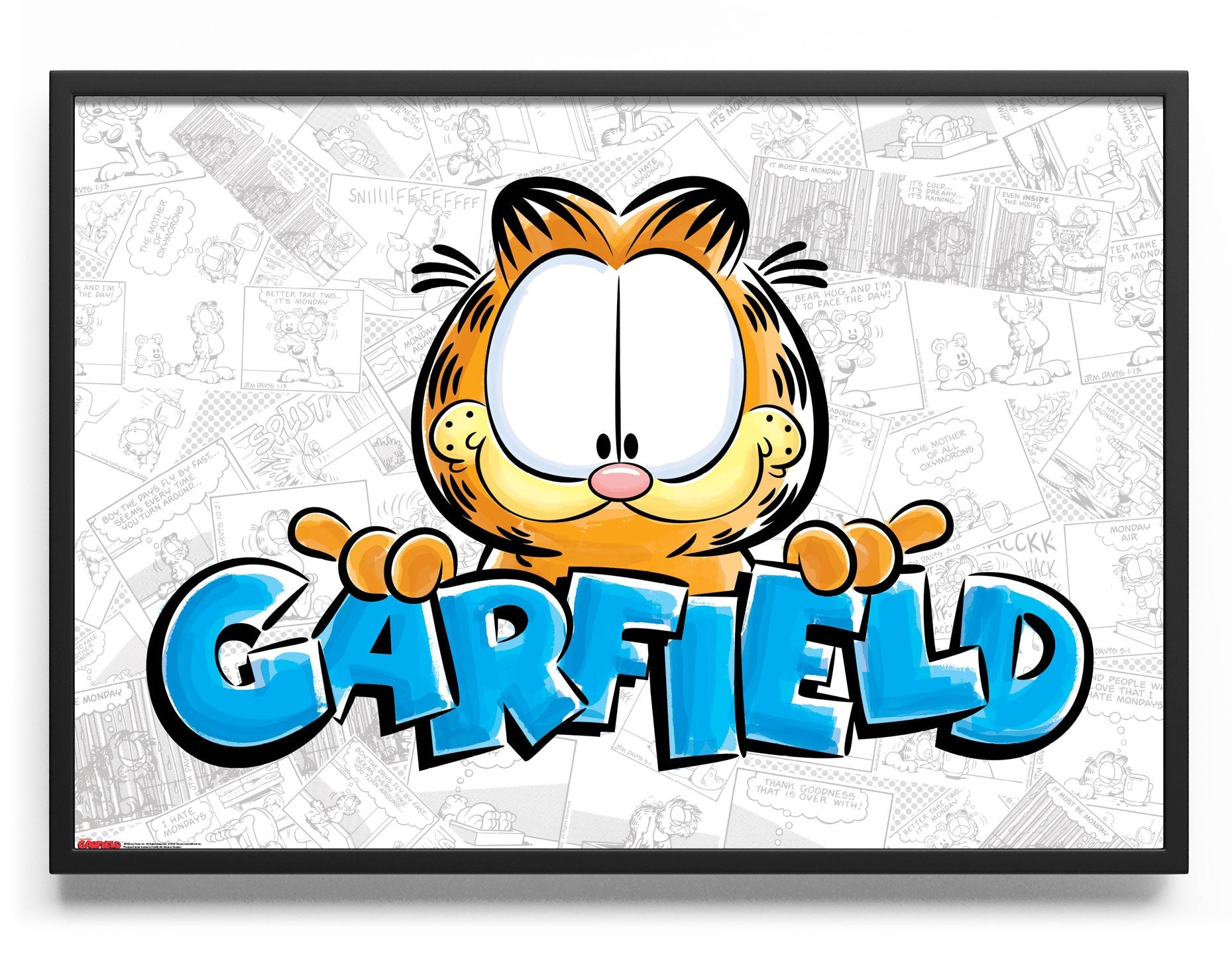 Garfield Inked Poster Posters fra Garfield