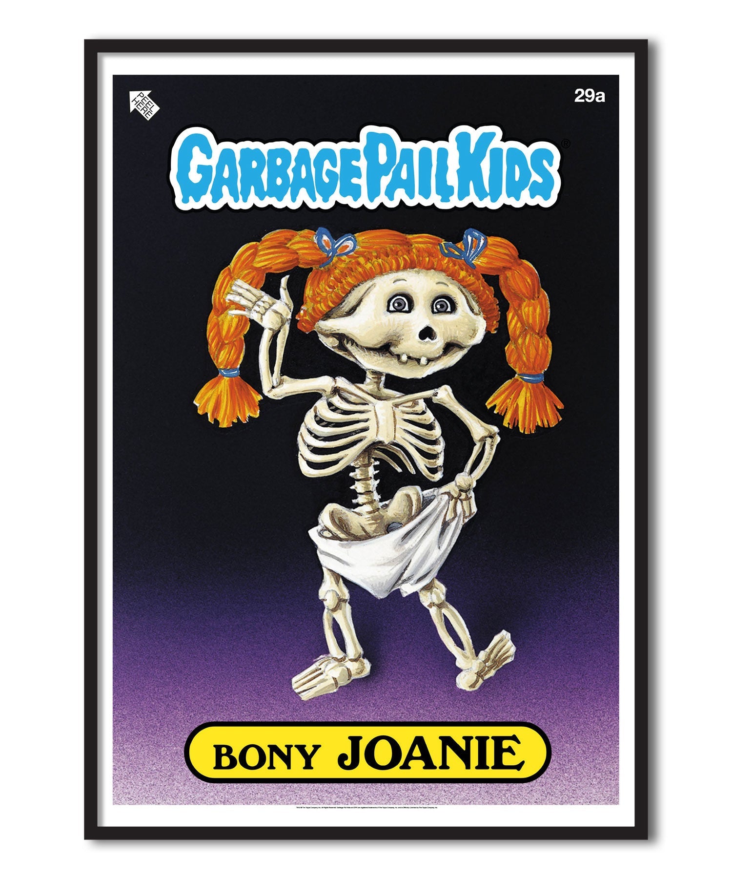 Garbage Pail Kids - Bony Joanie Poster Posters fra Garbage Pail Kids
