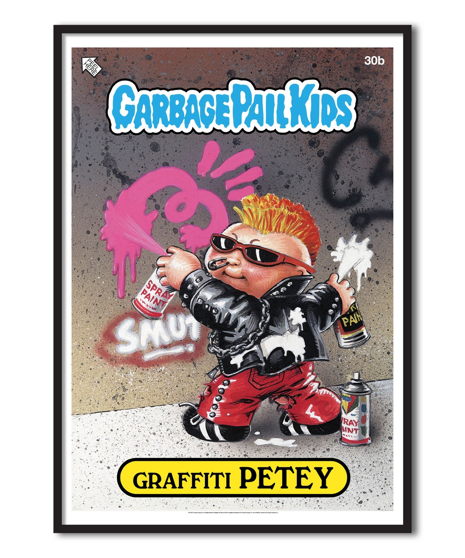 Garbage Pail Kids - Graffiti Petey Poster Posters fra Garbage Pail Kids