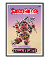 Garbage Pail Kids - Savage Stuart Poster Posters fra Garbage Pail Kids