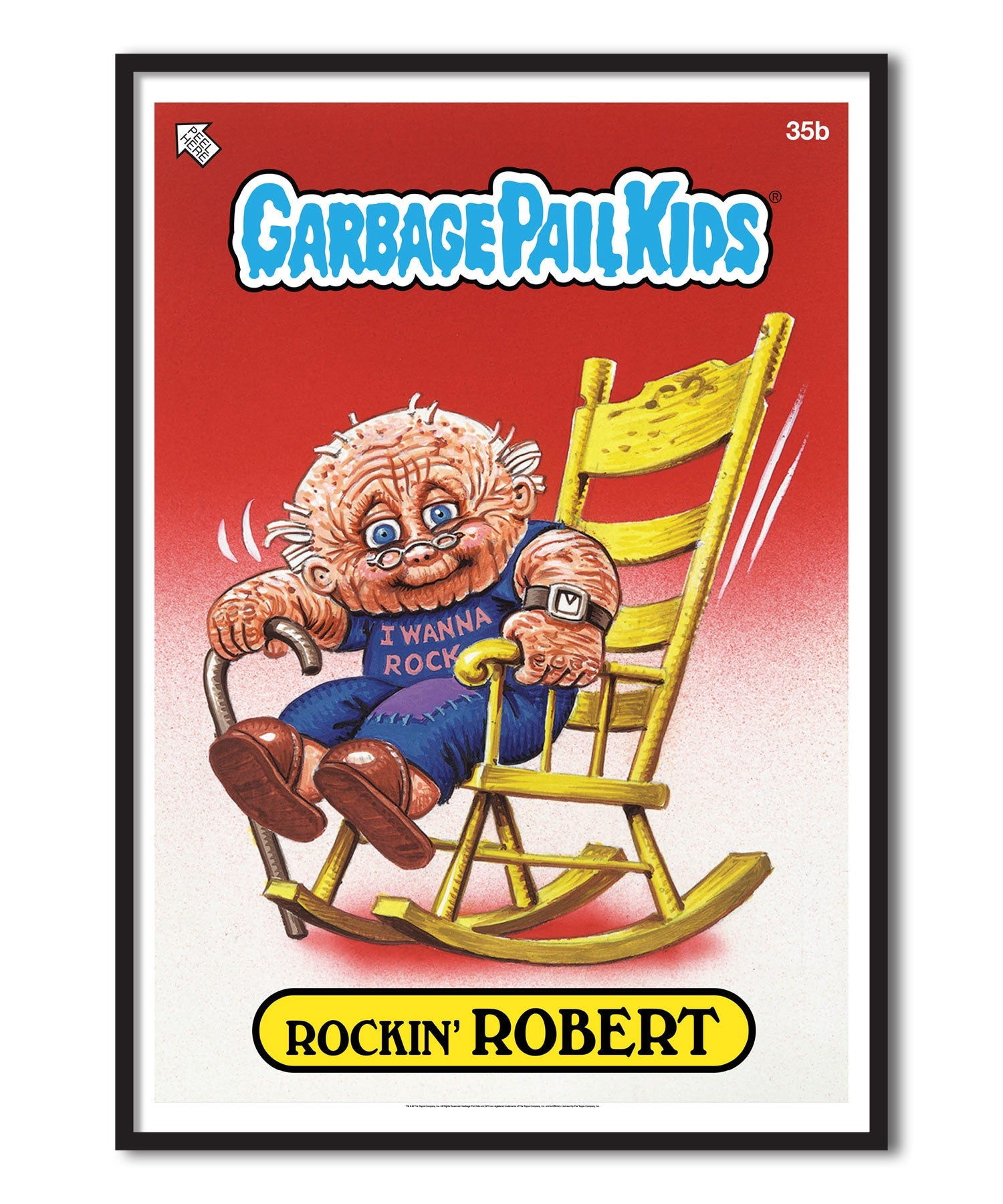Garbage Pail Kids - Rockin' Robert Poster Posters fra Garbage Pail Kids