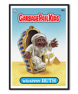 Garbage pail Kids - Wrappin' Ruth Poster Posters fra Garbage Pail Kids