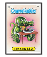 Garbage Pail Kids - Lizard Liz Poster Posters fra Garbage Pail Kids