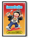Garbage Pail Kids - Greaser Greg Poster Posters fra Garbage Pail Kids