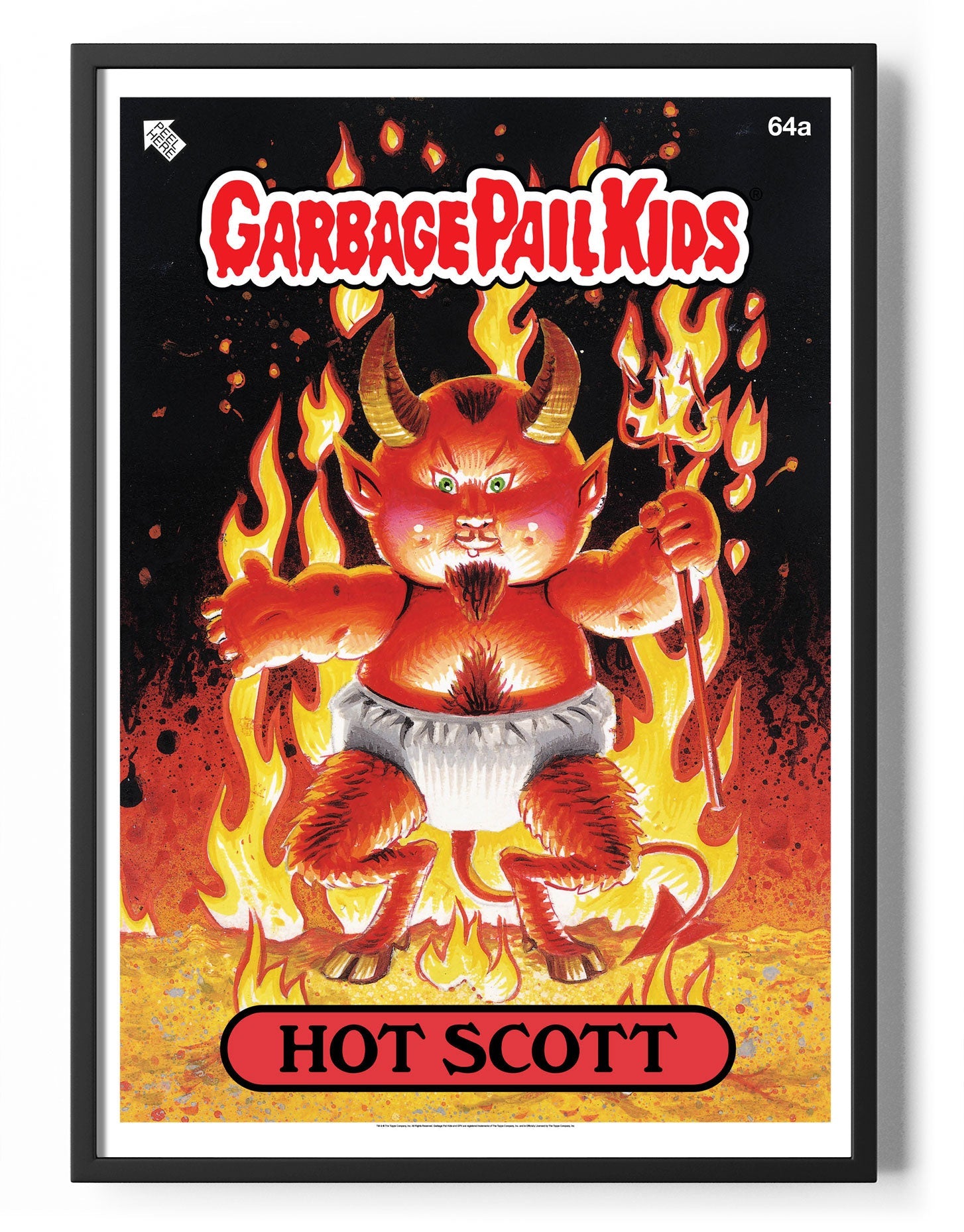 Garbage Pail Kids - Hot Scott Poster Posters fra Garbage Pail Kids