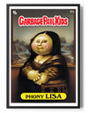 Garbage Pail Kids - Phony Lisa Poster Posters fra Garbage Pail Kids