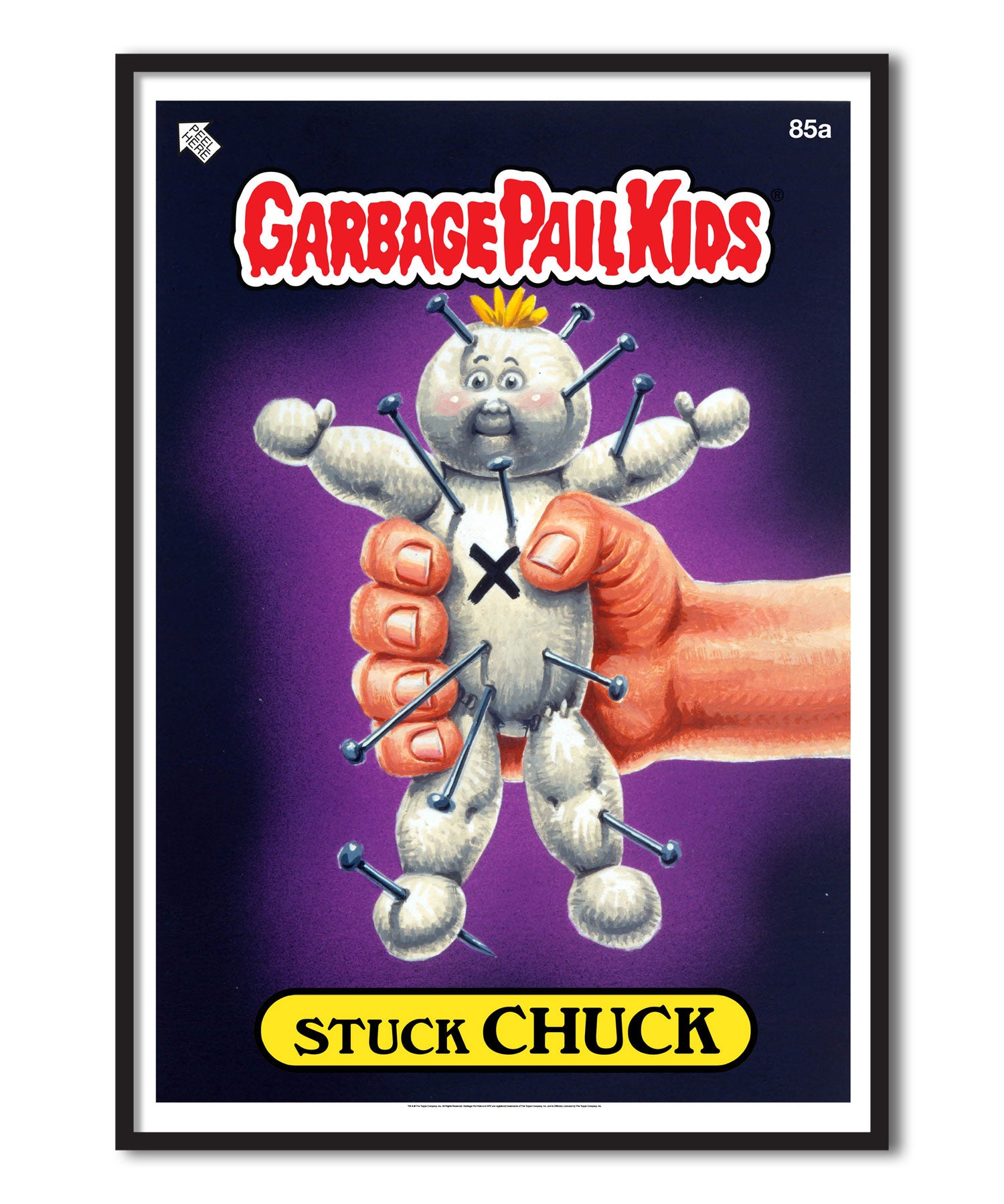 Garbage Pail Kids - Stuck Chuck Poster Posters fra Garbage Pail Kids