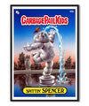 Garbage Pail Kids - Spittin' Spencer Poster Posters fra Garbage Pail Kids