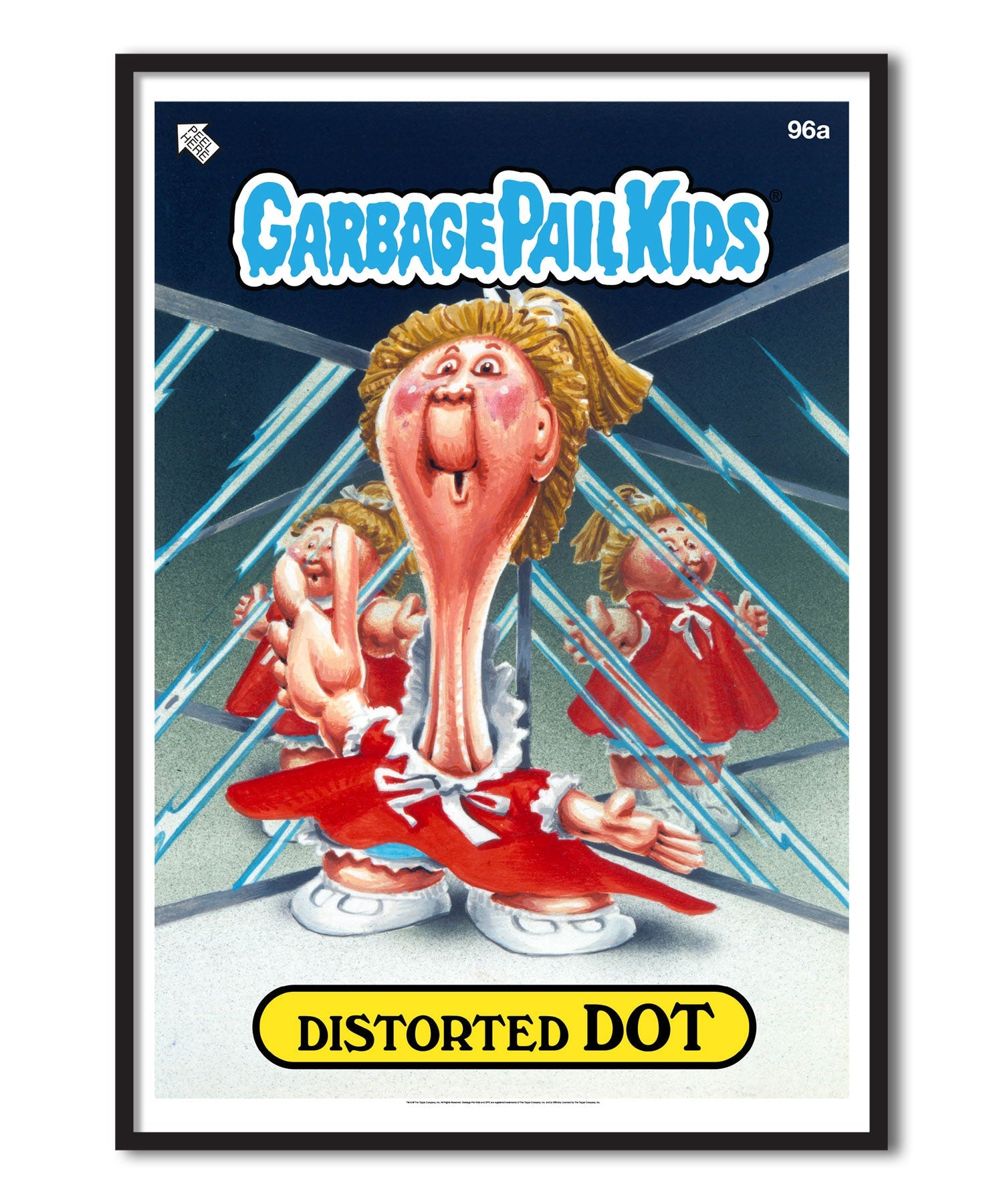 Garbage Pil Kids - Distorted Dot Poster Posters fra Garbage Pail Kids