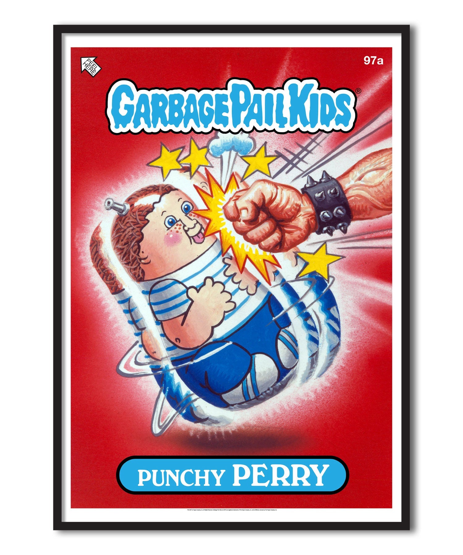Garbage Pail Kids - Punchy Perry Poster Posters fra Garbage Pail Kids