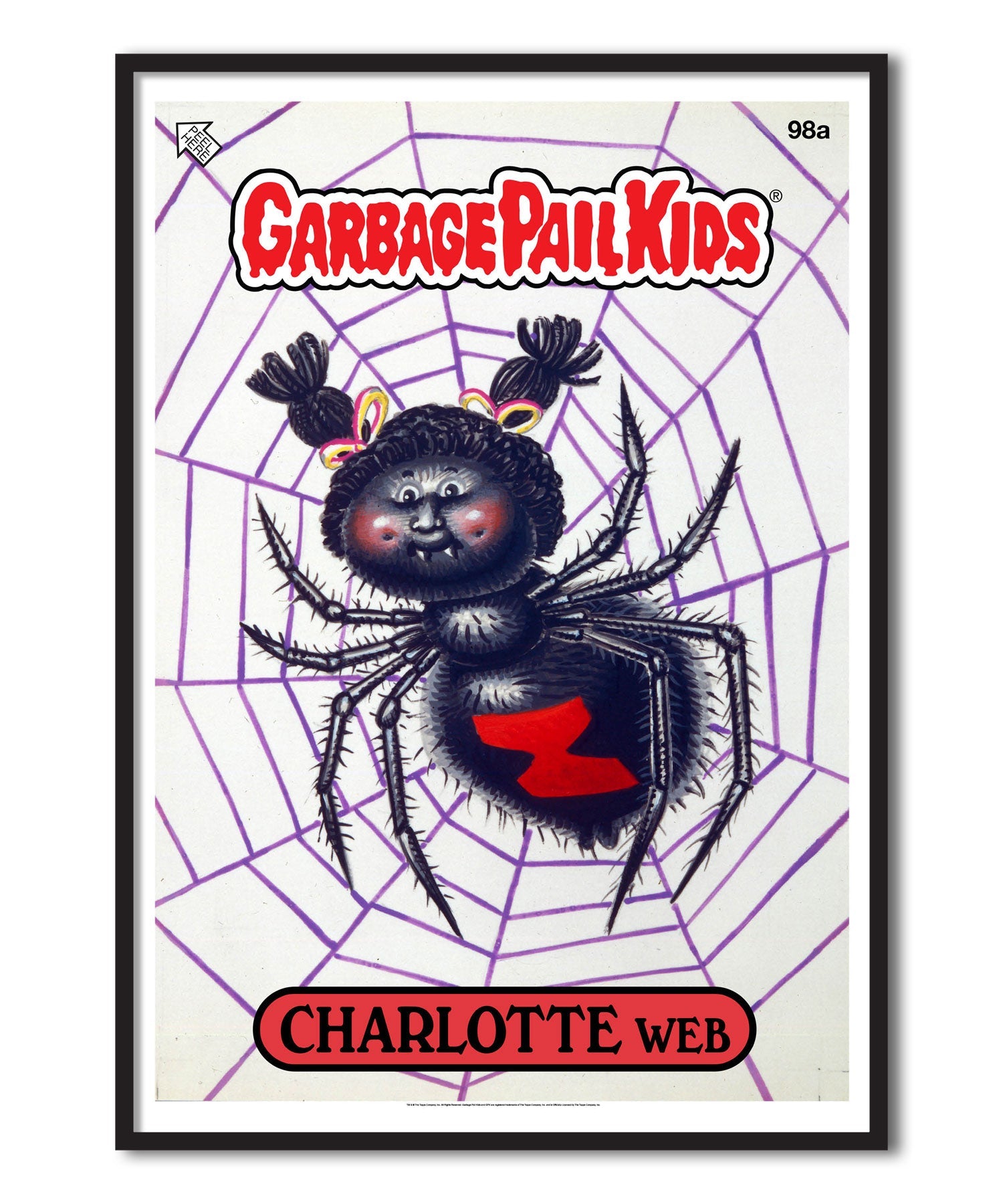 Garbage Pail Kids - Charlotte Web Poster Posters fra Garbage Pail Kids
