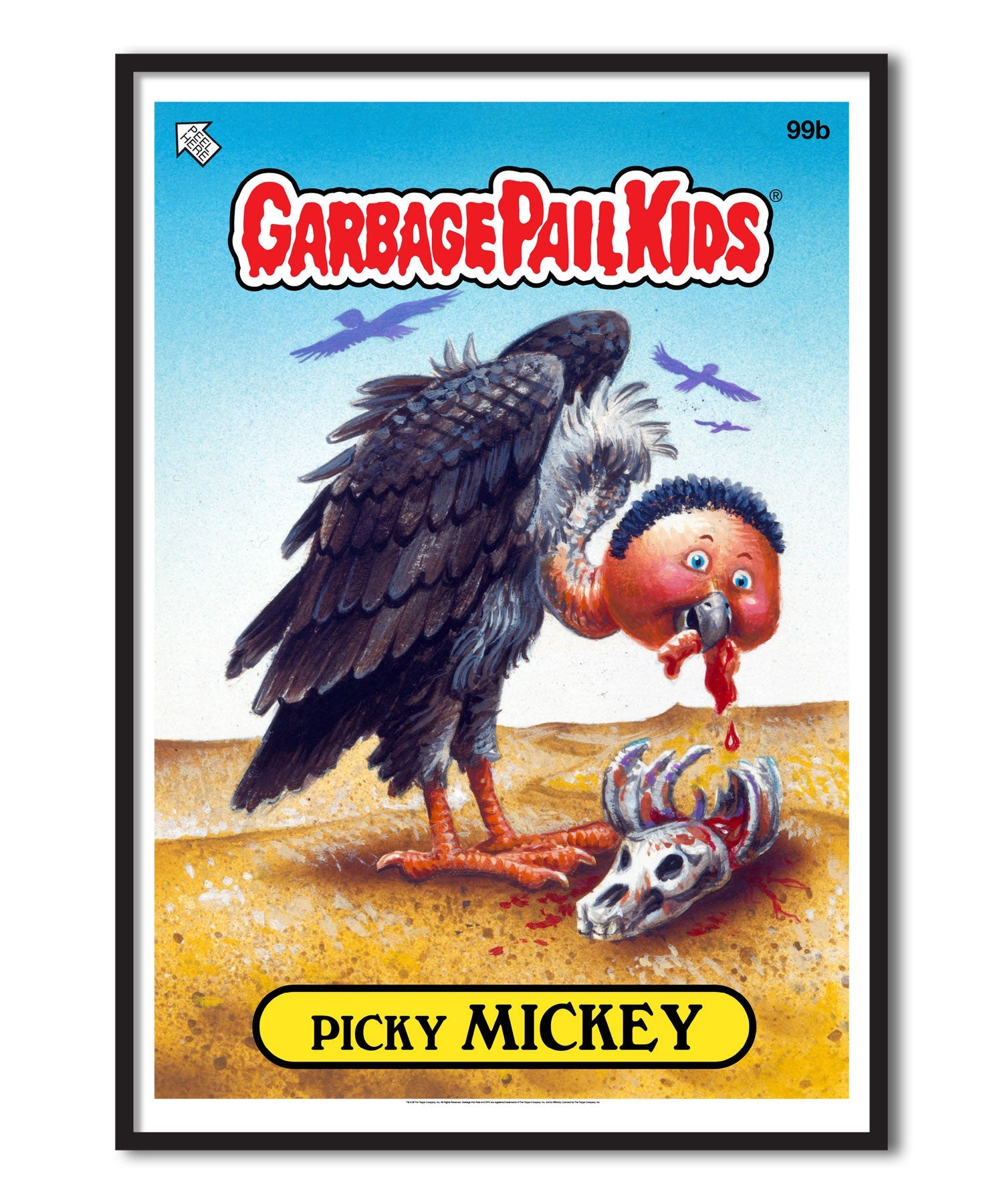 Garbage Pail Kids - Picky Mickey Poster Posters fra Garbage Pail Kids