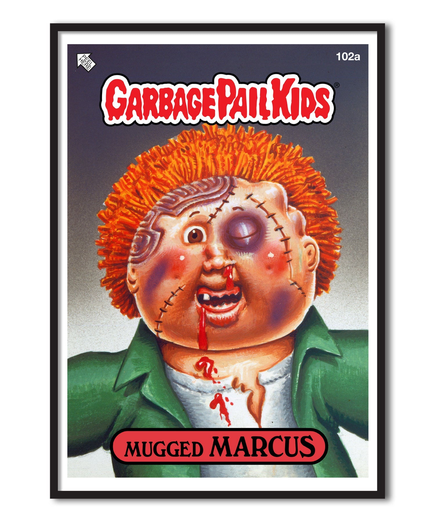 Garbage Pail Kids - Mugged Marcus Poster Posters fra Garbage Pail Kids