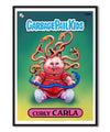 Garbage Pail Kids - Curly Carla Poster Posters fra Garbage Pail Kids
