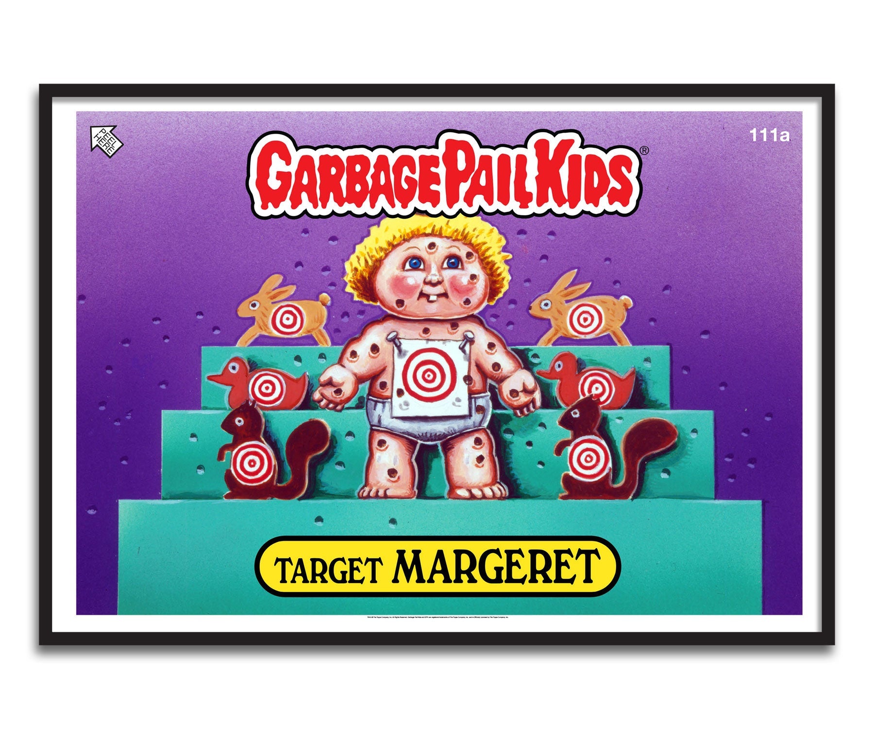Garbage Pail Kids - Target Margeret Poster Posters fra Garbage Pail Kids