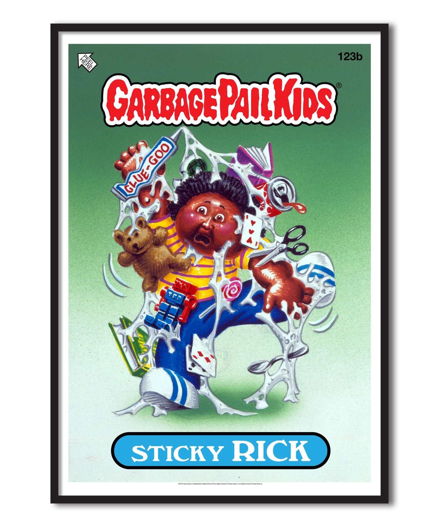 Garbage Pail Kids - Sticky Rick Poster Posters fra Garbage Pail Kids