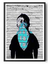 Young Brick Gangster Wall Poster Posters fra Posters
