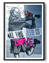 All You Need Is Love Poster Posters fra Posters