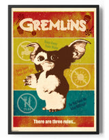 Gremlins - There Are Three Rules Poster Posters fra Gremlins