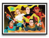 The Big Bang Theory Art Poster Posters fra The Big Bang Theory