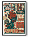 The Big Bang Theory Placard Poster Posters fra The Big Bang Theory