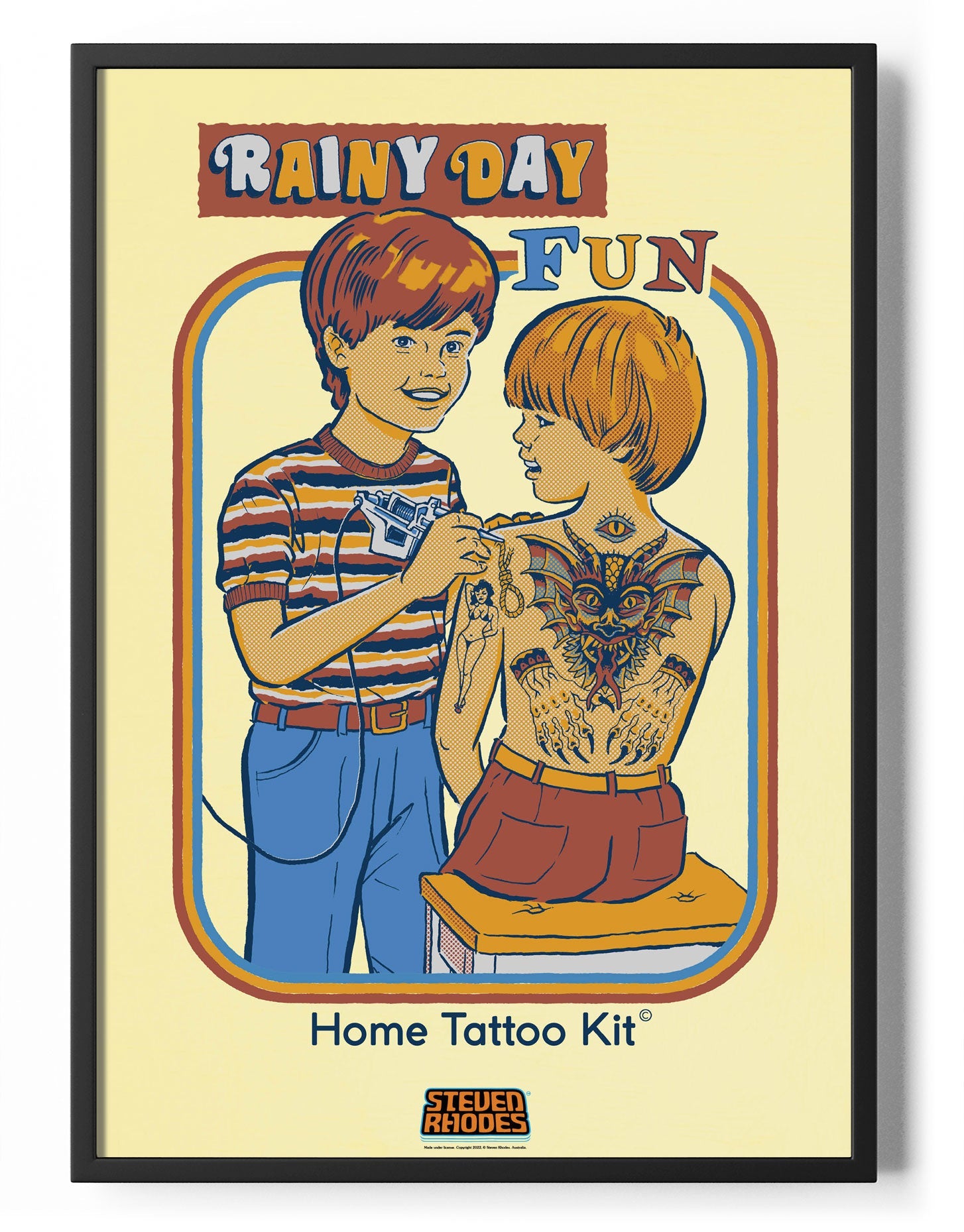 Rainy Day Fun Poster Posters fra Steven Rhodes
