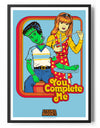 You Complete Me Poster Posters fra Steven Rhodes