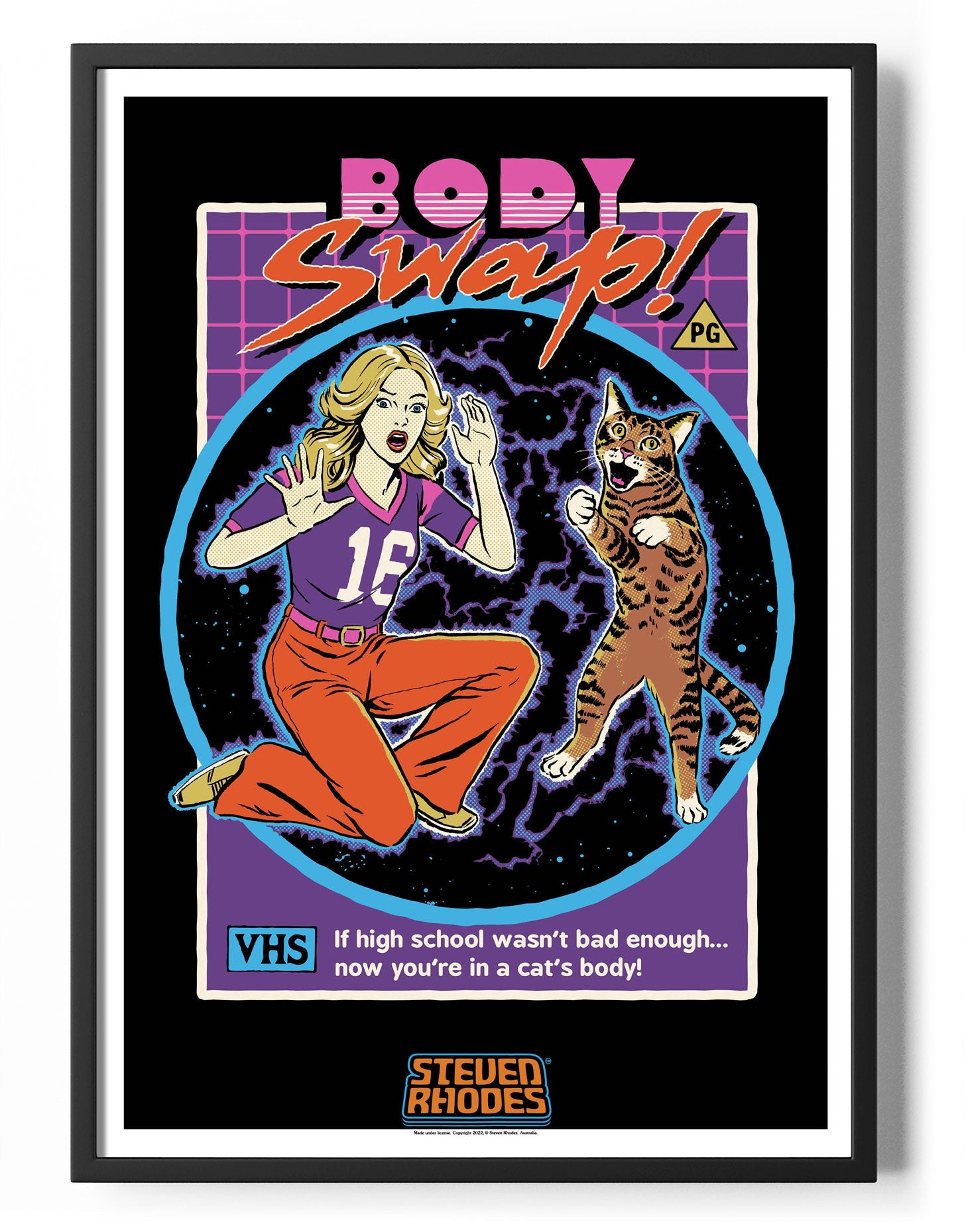 Body Swap Poster Posters fra Steven Rhodes