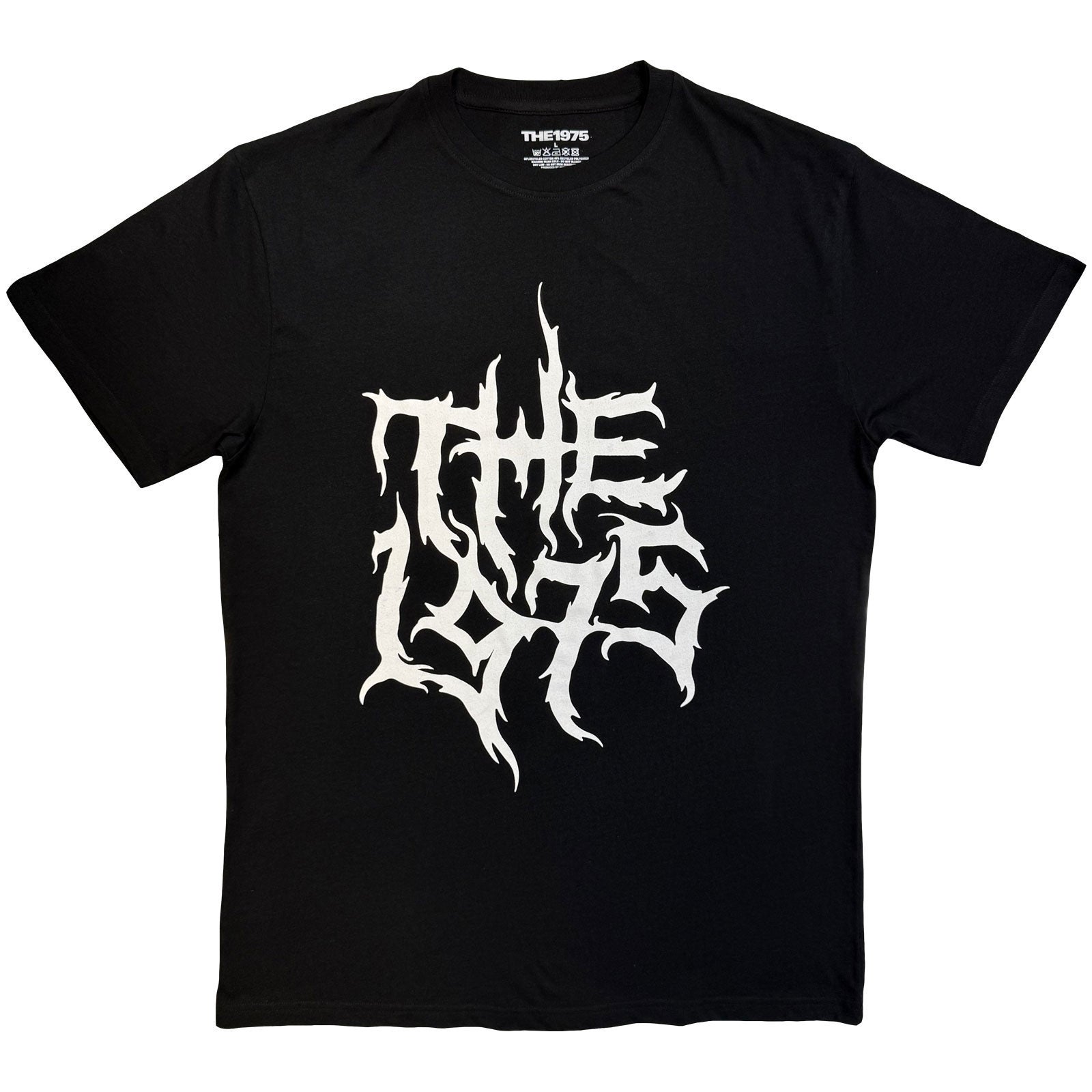 The 1975: Metal Logo Mono T-shirt – officielt merchandise
