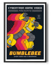 Bumblebee Retro Poster Posters fra Transformers