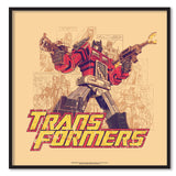 Transformers - Retro Comics Poster Posters fra Transformers