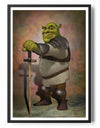 Shrek Oil Painting Poster Posters fra Shrek